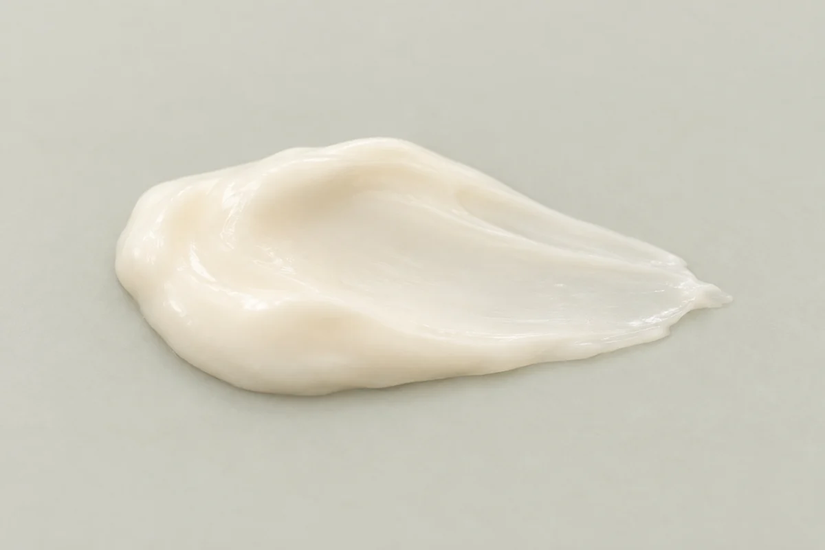 Illustration der Materialeigenschaft: Cremig